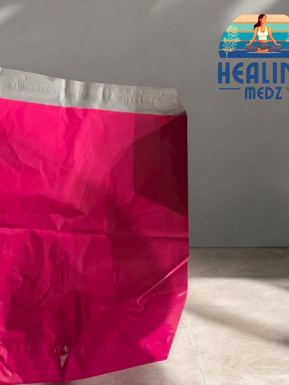 500pcs  10×13 INCH SHIPPING BAGS FOR CLOTHING - PINK POLY MAILERS SELF-SEAL